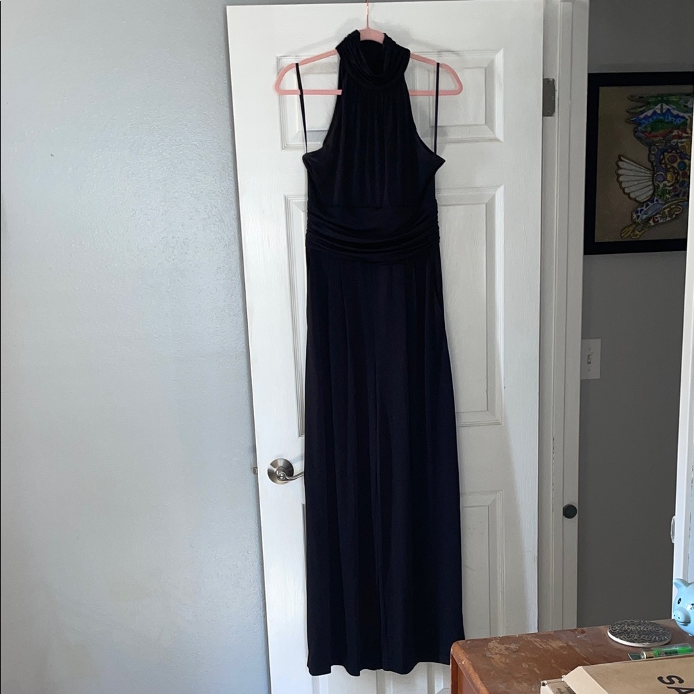 Eliza J Charcoal Evening Gown